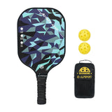 Maxbell Pickleball Paddle Premium 14mm Thickness for Player Sport Supplies Men Women 1 Paddle 2 Balls Bag