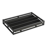 Maxbell Indoor Dog Potty Tray Washable Portable Mesh Grids Keep Clean Dog Litter Box black L