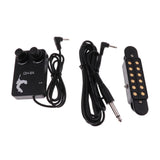 Maxbell Plastic Acoustic Guitar EQ Sound Hole Pickup with Tuner Cable DIY Set - Aladdin Shoppers