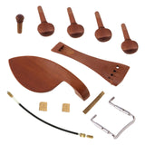Maxbell Violin Accessories Kits Replacement Sturdy Musical Instrument Accs Tailpiece