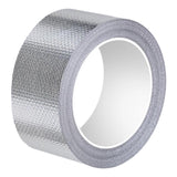 Maxbell Fiberglass Aluminum Foil Tape 5M Heat Shield Tape for Metal Repair Auto Pipe 5cm Width