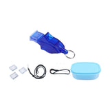 Maxbell Sports Whistle Lightweight Portable with Lanyard for Referees Soccer Outdoor Dark Blue