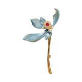 Maxbell Flower Brooch Pin Jewelry Decorative Lapel Pin for suits Party Daily Clothes