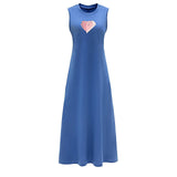 Maxbell Maxbell Women's Long Summer Dress Spring Casual Dress for Going Out Street Commuting M