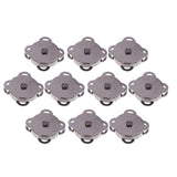 Maxbell 20 Pairs Magnetic Clasps Snaps Buttons for DIY Purses Handbag Craft 14/18mm