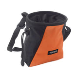 Maxbell Climbing Chalk Bag Equipment Drawstring Pouch for Training Gym Weightlifting Orange