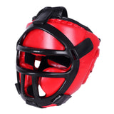 Maxbell Maxbell Boxing Headgear Unisex Portable Martial Arts Helmet Mma Muay Thai Karate Red Color L