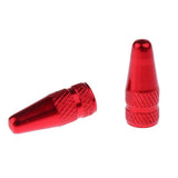Maxbell Maxbell 2pcs Cycling MTB Bike Aluminum Alloy Presta Valve Cap Dust Cover Rose