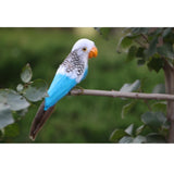 Maxbell 2pcs Artificial Bird Feathered Realistic Garden Yard Decor Ornament  Parrot