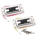 Maxbell Mini Style Two Line Electric Guitar Humbucker Pickup with Mounting Screws For Guitar Accessory - Aladdin Shoppers