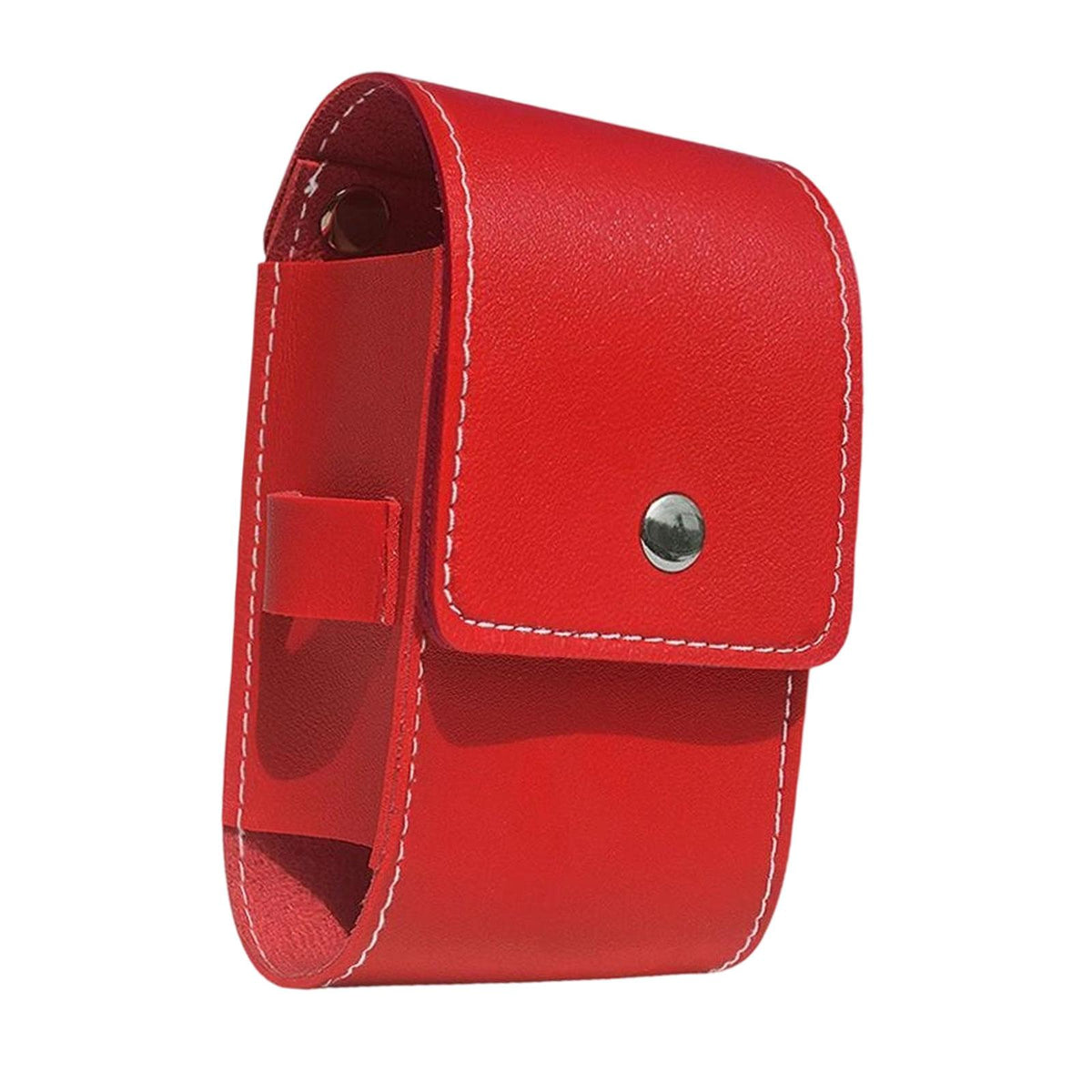 Golf Rangefinder Case Premium PU Men Gift Lightweight Range Finder Carry Bag Red