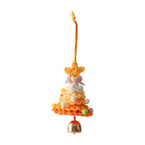 Xmas Small Pendant Mini Xmas Hanging Pendant for Outdoor Festive Decorating Yellow