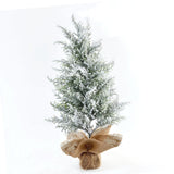 Artificial Christmas Tree Artificial Snow Xmas Tree for Shelf Fireplace Home