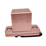Maxbell Pool Cue Chalk Holder Small with Clip Multiuse for Games Snooker Accessories Rose Gold