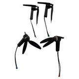 Maxbell 4Pcs Drone Motor Arm Set Front and Rear Assembly for S99 Drone RC Quadcopter