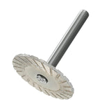 Maxbell HSS Metal Circular Disc with Mandrels Spindle Marble for Electric Die Grinder Sharp