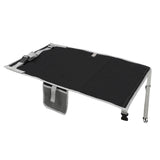 Maxbell Kids Airplane Footrest Airplane Foot Hammock Non Slip Airplane Seat Extender Black