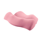 Maxbell Cervical Pillow for All Sleeping Positions Neck Pillow for Home Dad Sleepers Light Pink 46cmx33cm