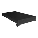 Maxbell Billiard Pool Table Cover Black Dustproof Cover for Hockey Outdoor Patio 215cm