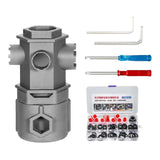 Maxbell Wrench Tool Set for Faucet Repair with Screwdriver for Home Restaurant Hotel