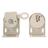 Maxbell Exterior Sun Shades Mounting Brackets Backyard Deck Patio Cordless Crank Kit Beige