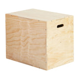 Maxbell Wood Plyo Box Multifunctional Plyometric Box for Lunges Conditioning Fitness 12x14x16inch