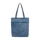 Maxbell Denim Tote Bag for Women Fashion Purse for Outdoor Activities Dating Working