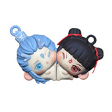 Maxbell 2x Nezha and AO Bing Character Keychain Creative for Children Women Men Kids