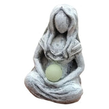 Maxbell Maxbell Garden Statue Ornaments Indoor Figurine Outdoor Decor for Yard Lawn Desktop Sitting Upright