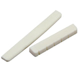 Maxbell 6pcs Acoustic Guitar Bone End Pins Pegs+Classical Guitar Saddle Nut Set
