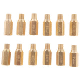 Maxbell CARBURETOR REBUILD KIT MAIN JET KIT Brass for PWK 156-175 / 12 Sizes - Aladdin Shoppers