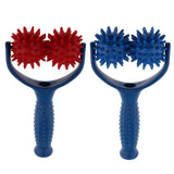 2 Pieces Acupuncture Spiky Massage Ball Shoulder Muscle Massager Sticks