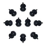 10pcs Violin Rubber Mute Silencer for String Instrument Parts - Aladdin Shoppers