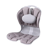 Maxbell Back Posture Corrector Back and Support for Home Desk Office Home Floor Seat Gray