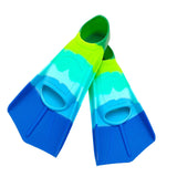 Maxbell 2 Pieces Kids Swim Fins Lap Swimming Gifts Accessory for Child Kids Beginner S