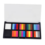 Maxbell 3xFace Body Paint Set Painting Palette Supplies for Halloween Makeup Christmas