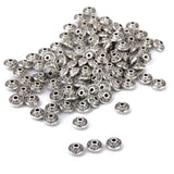 Maxbell 2x 00pcs Antique Tibetan Silver Spacer Beads DIY Jewelry Bracelet Craft Findings