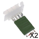 Maxbell 2xCar Heater Blower Motor Module Resistor for Opel Vectra C Signum 2002-2008