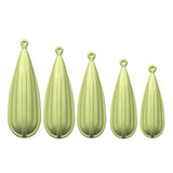 Maxbell Fishing Practice Plugs Wear Resistant Casting Plugs for Playground Yard Lawn Green 5pcs