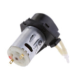 Maxbell Maxbell Peristaltic Miniature Dosing Pump Head & Connector For Arduino Lab Black 24V