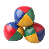 3 Pieces Clown Juggling Balls Easy to Grip Colorful Toss Ball Toys for Beach Rainbow