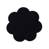 10 Pairs Petal Self Adhesive Pasties Nipple Disposable Cover Sticker Black