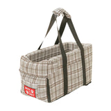 Maxbell Dog Carrier for Car Car Center Console Dog Seat Stable Non Slip Pet Supplies Gray