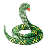 Maxbell Snake Plush Toy Soft Snake Stuffed Animal for Girlfriend Birthday Boys Girls Green
