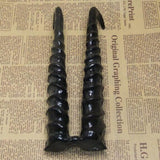 Maxbell 1 Pair Realistic Plastic Antelope Horn Model Christmas Home Decor Cosplay Fancy Dress Accessories - Aladdin Shoppers