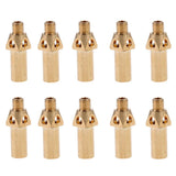 Maxbell 10 Pieces Brass Replacements Tips/ Nozzles/ Jets/ Burners for Propane LP Gas