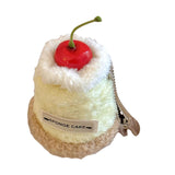 Maxbell Cute Hair Clip Cake Shape Headpiece Plush Dessert Clip for Women Girls Party Style A