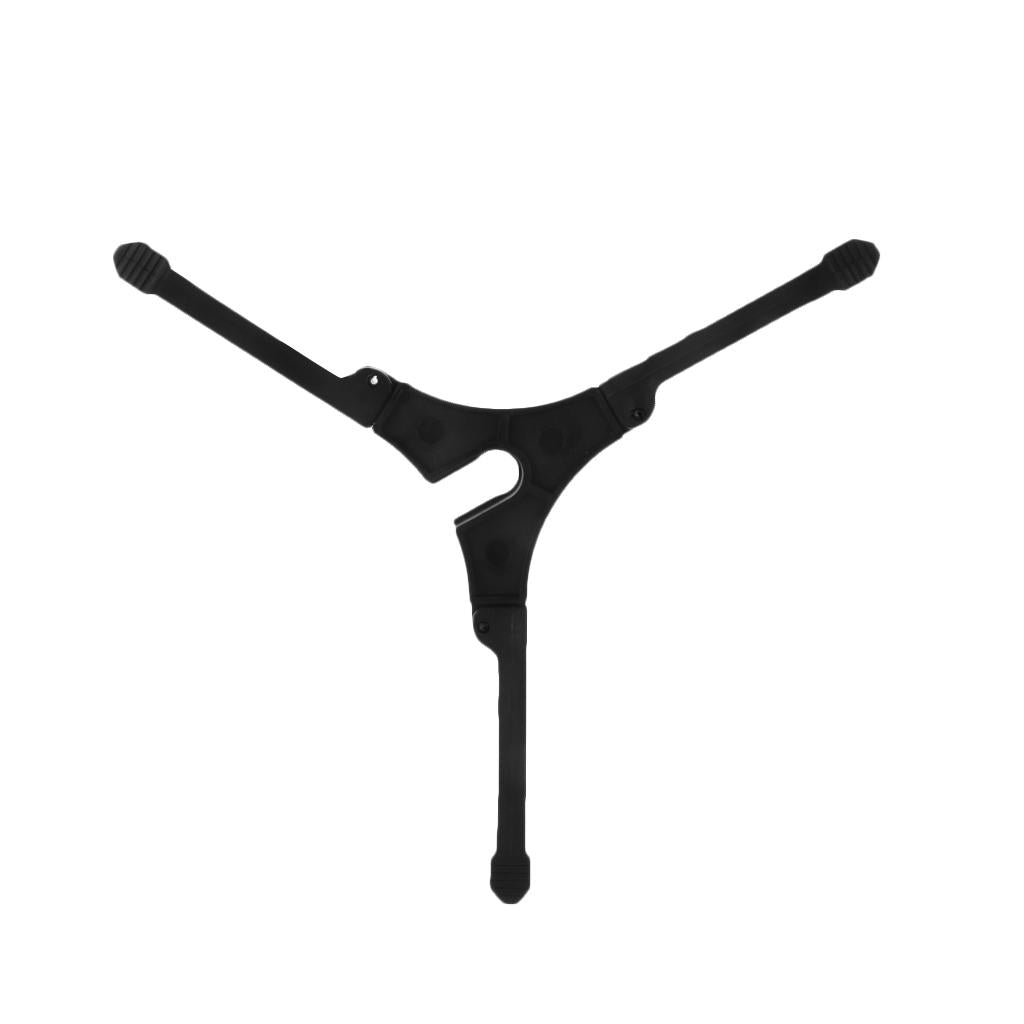 Maxbell Maxbell Foldable Outdoor Cooking Flat Long Gas Tank Stove Stand Canister Tripod Rack