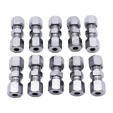 Maxbell Brake Line Tubing Unions Brake Line Fittings Tool Kit for Ford Fittings 10 Piece