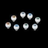 Maxbell 4x4 Pairs Round Acrylic Doll Eyes DIY Eyeballs 8mm